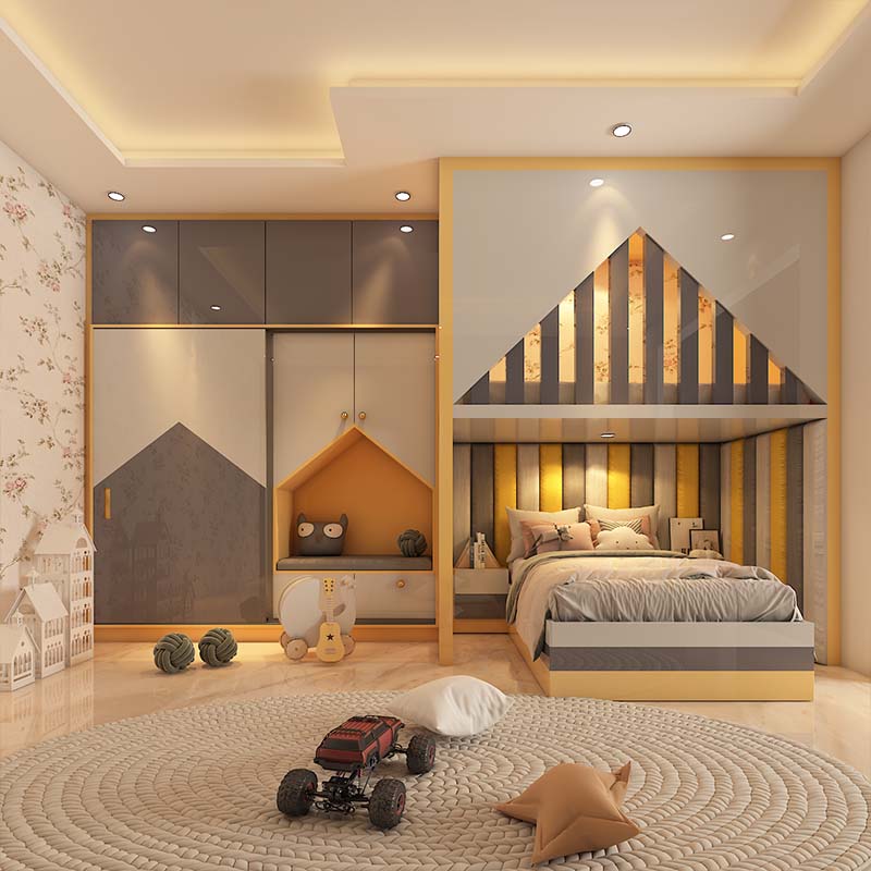 Kids bed room interior design